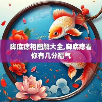 脚底痣相图解大全,脚底痣看你有几分福气