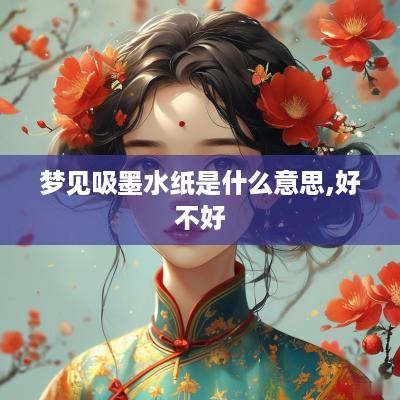 梦见吸墨水纸是什么意思,好不好 梦见吸墨水纸是什么意思,好不好