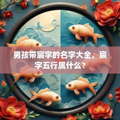 男孩带宸字的名字大全，宸字五行属什么？