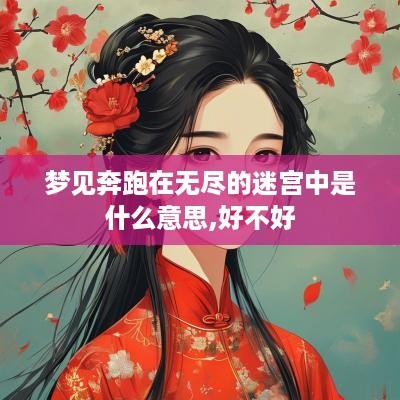 梦见奔跑在无尽的迷宫中是什么意思,好不好