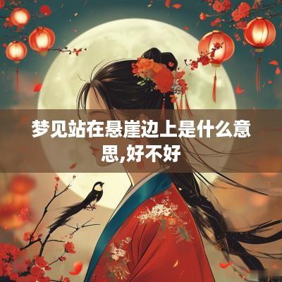 梦见站在悬崖边上是什么意思,好不好