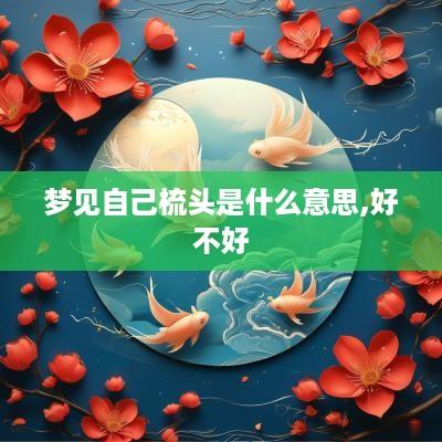 梦见自己梳头是什么意思,好不好