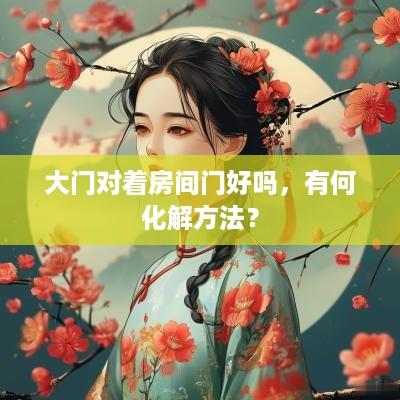 大门对着房间门好吗，有何化解方法？