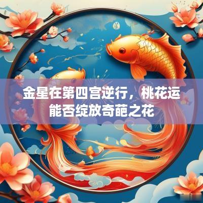 金星在第四宫逆行，桃花运能否绽放奇葩之花