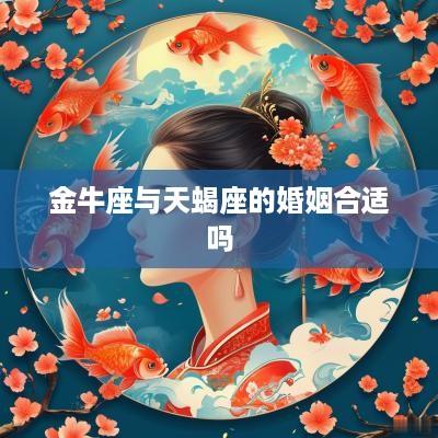 金牛座与天蝎座的婚姻合适吗