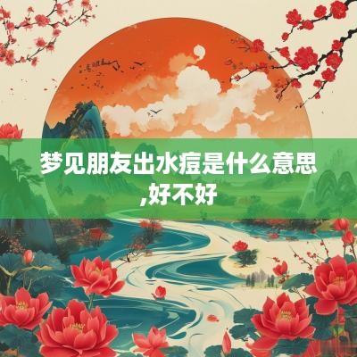 梦见朋友出水痘是什么意思,好不好