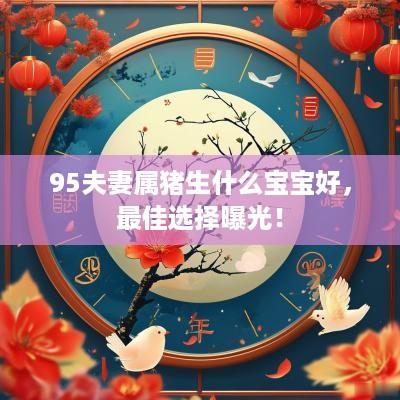 95夫妻属猪生什么宝宝好，最佳选择曝光！