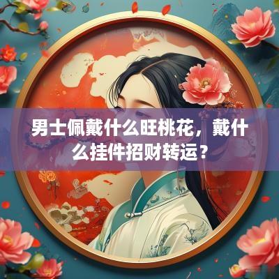 男士佩戴什么旺桃花，戴什么挂件招财转运？