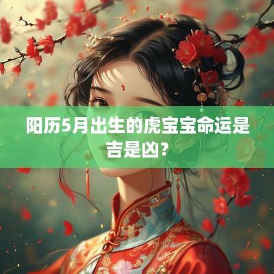 阳历5月出生的虎宝宝命运是吉是凶？