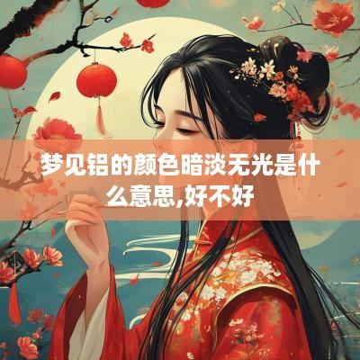 梦见铝的颜色暗淡无光是什么意思,好不好
