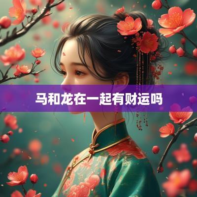 马和龙在一起有财运吗