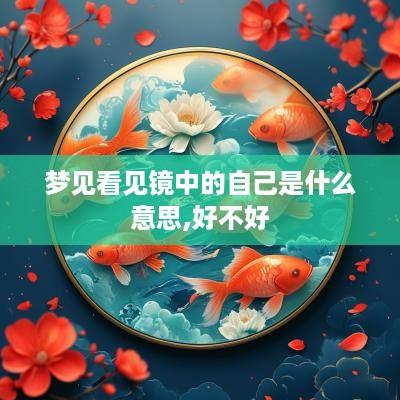 梦见看见镜中的自己是什么意思,好不好