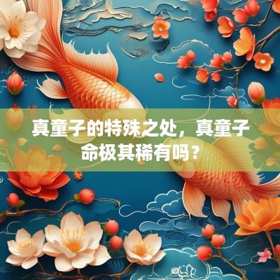 真童子的特殊之处，真童子命极其稀有吗？