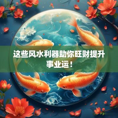 这些风水利器助你旺财提升事业运！