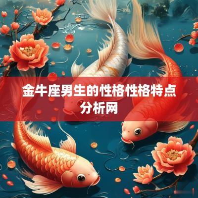 金牛座男生的性格性格特点分析网