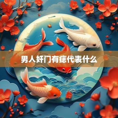 男人奸门有痣代表什么