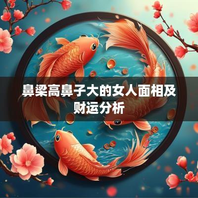 鼻梁高鼻子大的女人面相及财运分析