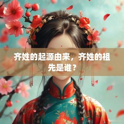 齐姓的起源由来，齐姓的祖先是谁？