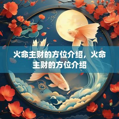 火命主财的方位介绍，火命主财的方位介绍