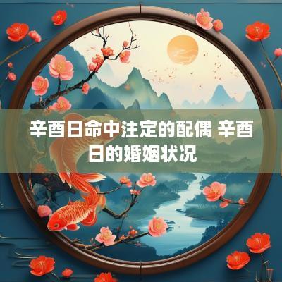 辛酉日命中注定的配偶 辛酉日的婚姻状况