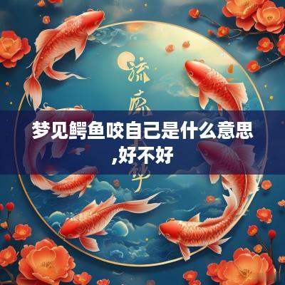 梦见鳄鱼咬自己是什么意思,好不好