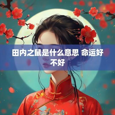 田内之鼠是什么意思 命运好不好