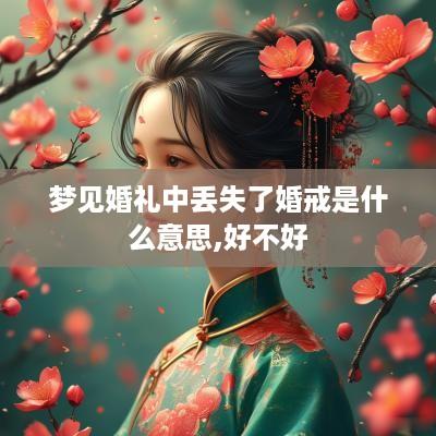 梦见婚礼中丢失了婚戒是什么意思,好不好