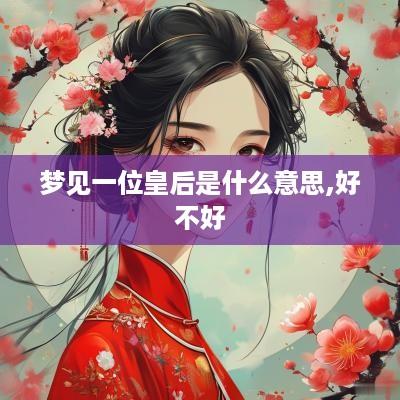 梦见一位皇后是什么意思,好不好