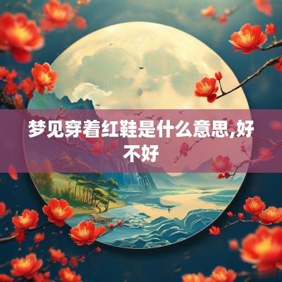 梦见穿着红鞋是什么意思,好不好