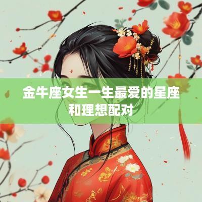 金牛座女生一生最爱的星座和理想配对
