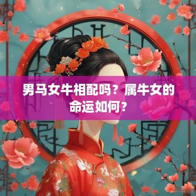 男马女牛相配吗？属牛女的命运如何？