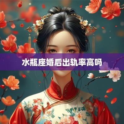 水瓶座婚后出轨率高吗