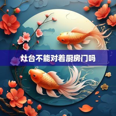 灶台不能对着厨房门吗