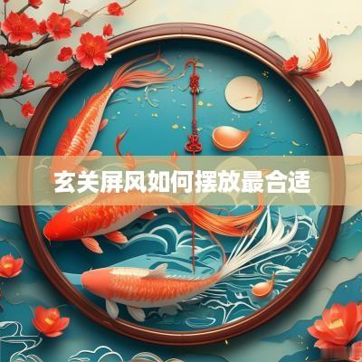 玄关屏风如何摆放最合适