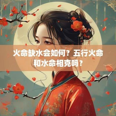 火命缺水会如何？五行火命和水命相克吗？