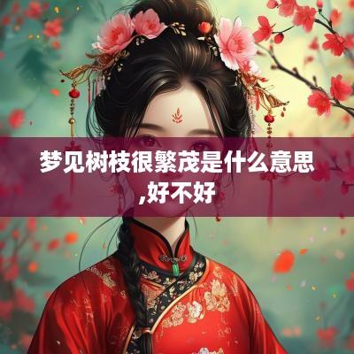 梦见树枝很繁茂是什么意思,好不好