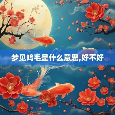 梦见鸡毛是什么意思,好不好