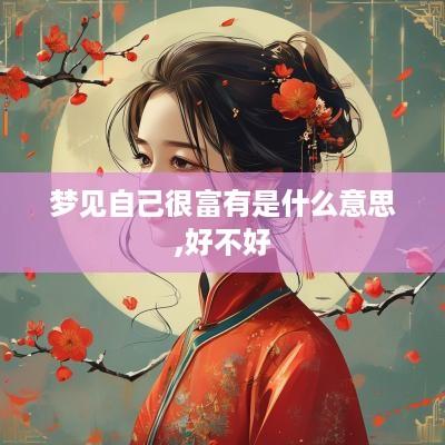 梦见自己很富有是什么意思,好不好