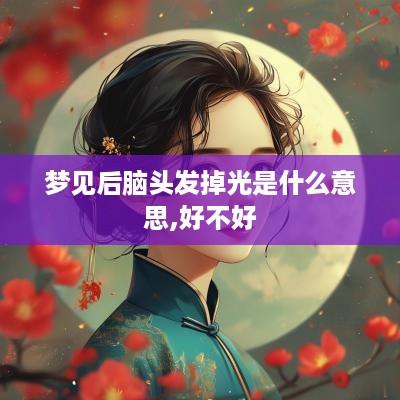 梦见后脑头发掉光是什么意思,好不好