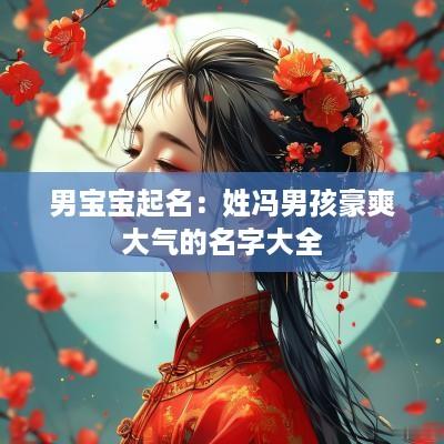 男宝宝起名：姓冯男孩豪爽大气的名字大全