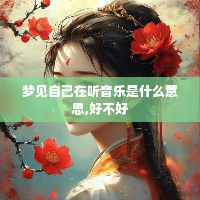梦见自己在听音乐是什么意思,好不好
