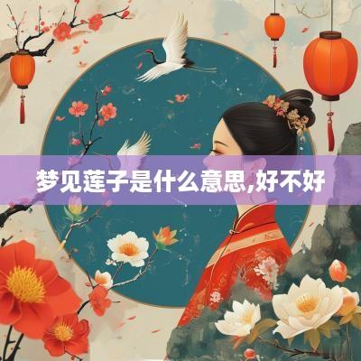 梦见莲子是什么意思,好不好