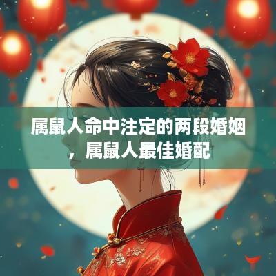 属鼠人命中注定的两段婚姻，属鼠人最佳婚配