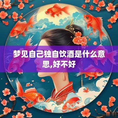 梦见自己独自饮酒是什么意思,好不好