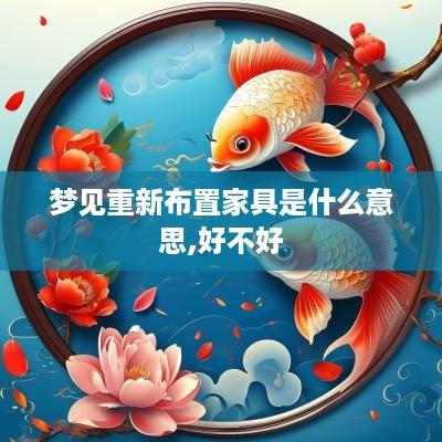 梦见重新布置家具是什么意思,好不好