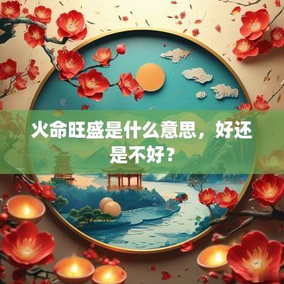 火命旺盛是什么意思，好还是不好？