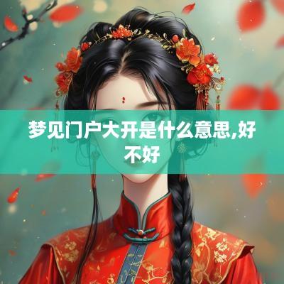 梦见门户大开是什么意思,好不好