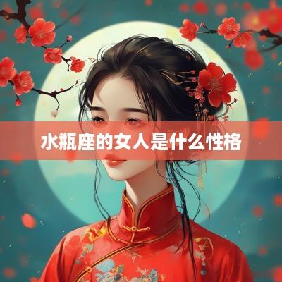 水瓶座的女人是什么性格