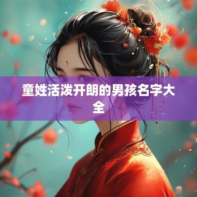 童姓活泼开朗的男孩名字大全