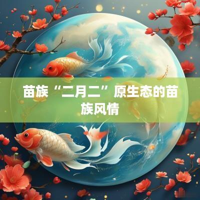 苗族“二月二”原生态的苗族风情